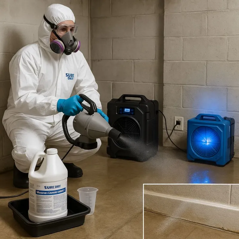 Sanitization and Odor Removal process in Merrydale, LA