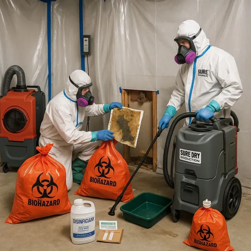 Contaminated Water Handling Protocols process in Merrydale, LA