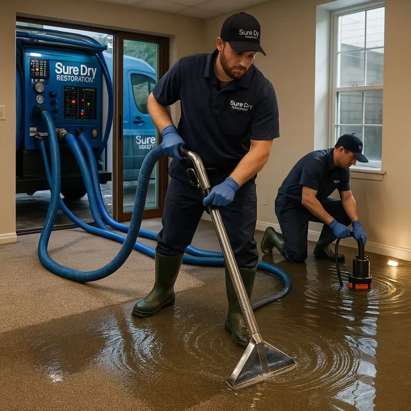 Water Extraction and Removal process in Merrydale, LA